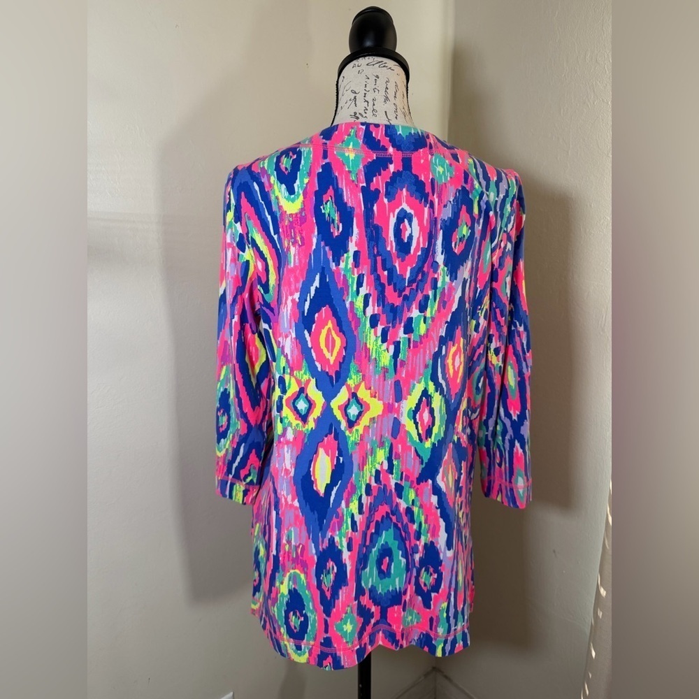 Lilly Pulitzer Multicolor Patterned Top - Picture 4 of 8